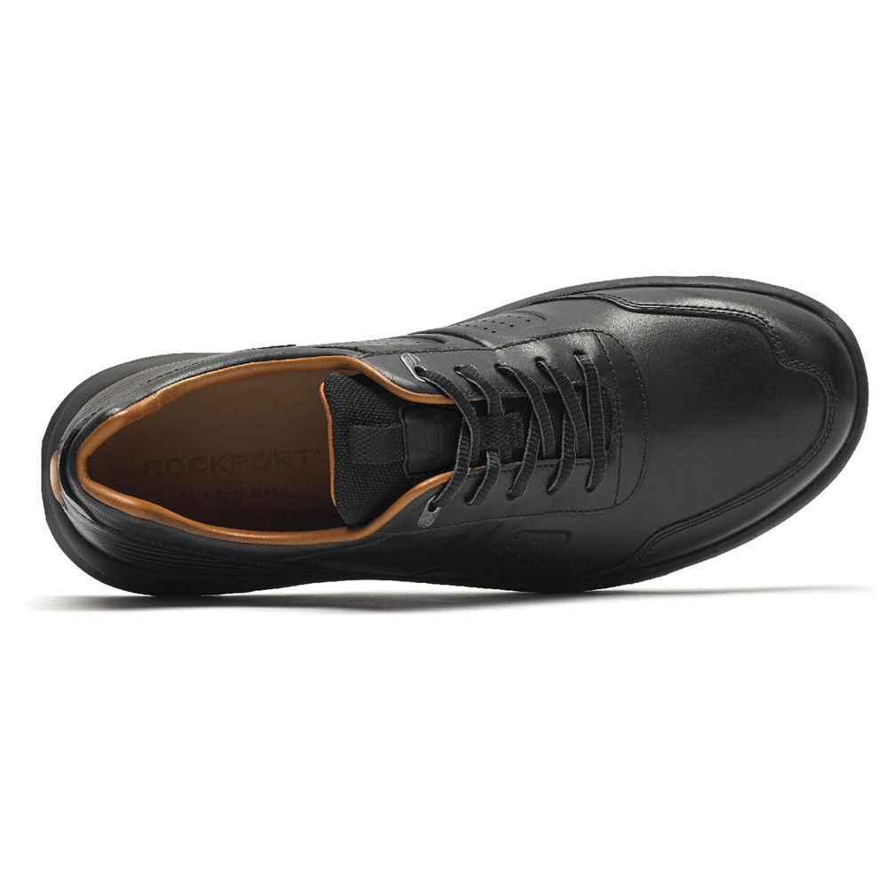 Rockport Singapore Mens Sneakers - Lets Walk U Bal Black - LN6790318